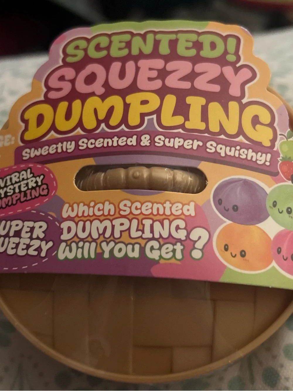 Squeezable Scented Dumpling Party Favor - Viral Mystery Dumpling